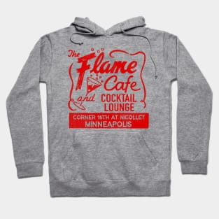 The Flame Cafe and Cocktail Lounge Retro Defunct Minneapolis Hoodie